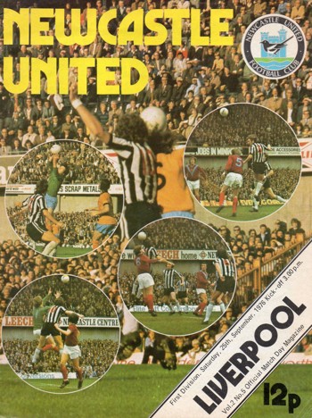 Match programme